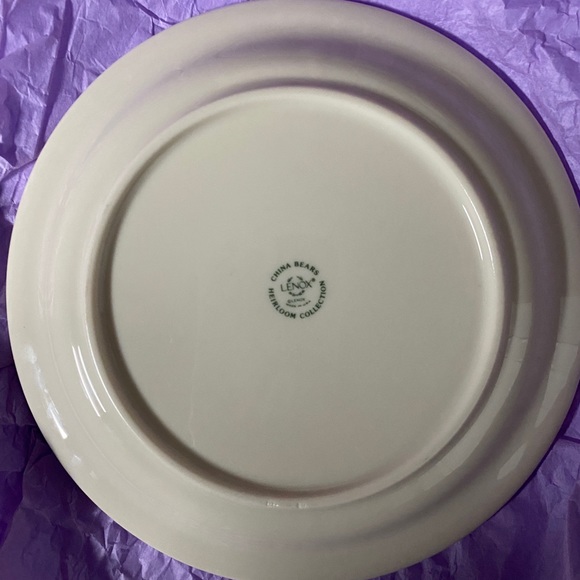 Lenox Heirloom collection china bear plate - Picture 3 of 5